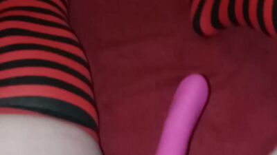 Teen massaging pussy and clit to squirting orgasms with legs shaking and squirming!!