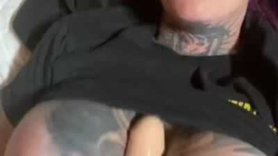 Chassidy Lynn - Sucks Dildo and Rubs Tits