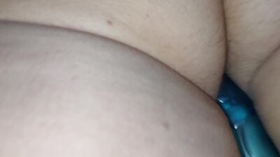 helping her masturbate with toys