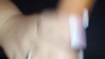 Sexy cock stroking