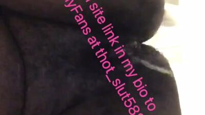 Pissing out of hairy sexy pussy