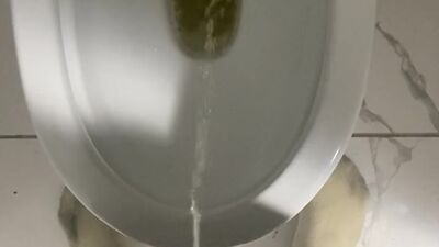 Piss with me! Draining my cock - piss your panties while you watch