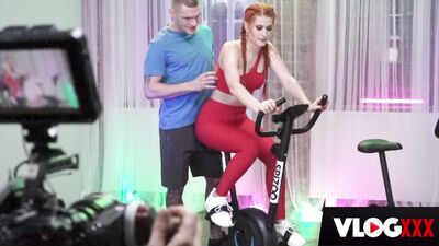 Gia Fucks Her Personal Trainer At The Gym