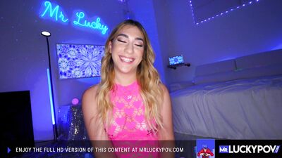 Cock Sucking Cutie Loves Creampie