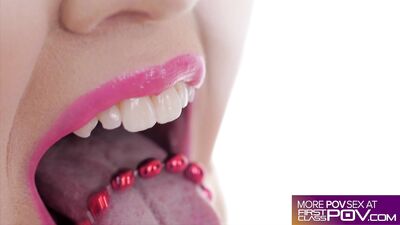 Cuties Jenna Foxx And Sonia Harcourt Messy Valentine's Day Blowjob