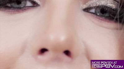 Horny Blonde Teen Rewarded With A Facial After Interview And Fucking