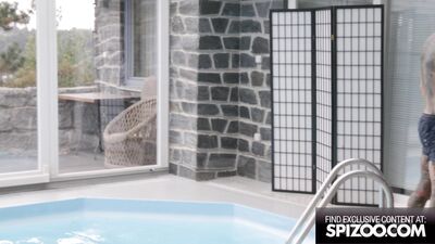 Horny Sex Kitten Polly Pons Gets Dirty With The Pool Boy