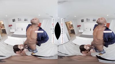 YOUR WIFE SUCKS YOUR COCK WHILE SHE GETS POUNDED BY A BIG BLACK COCK
