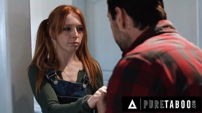 PURE TABOO He Shares His Petite Stepdaughter Madi Collins With A Social Worker To Keep Their Secret