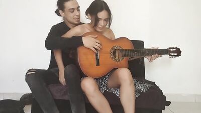 ANDREA THE MOST FAMOUS PORN ACTRESS HAS HOMEMADE SEX WITH HER NEW INSTRUCTOR - she says he has the biggest cock in porn