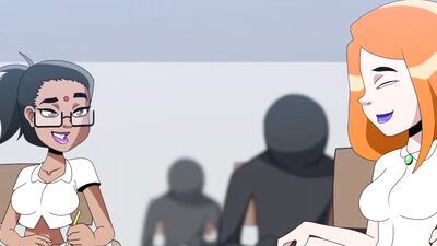 Watch Depraved Girls students go wild with anime & doggystyle in their skirt!