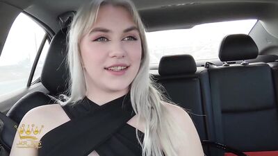 Maise Monroe gets a mouthful of BBC after a wild shoot in Canada