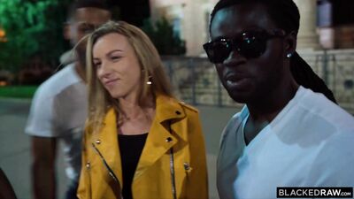 VIXENPLUS All she wanted was to be passed around by 4 black guys