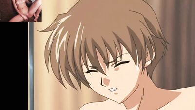 StepMom decided to punish her daughter's boyfriend [uncensored hentai English subtitles]